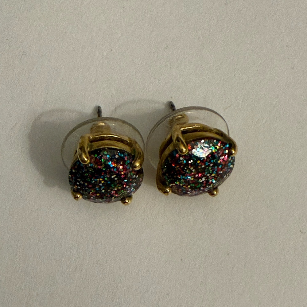kate spade Multicolor Glitter Earrings